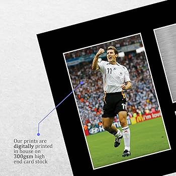 Amazon.co.jp: HWC Trading A4 ミロスラフ・クローゼ ドイツ